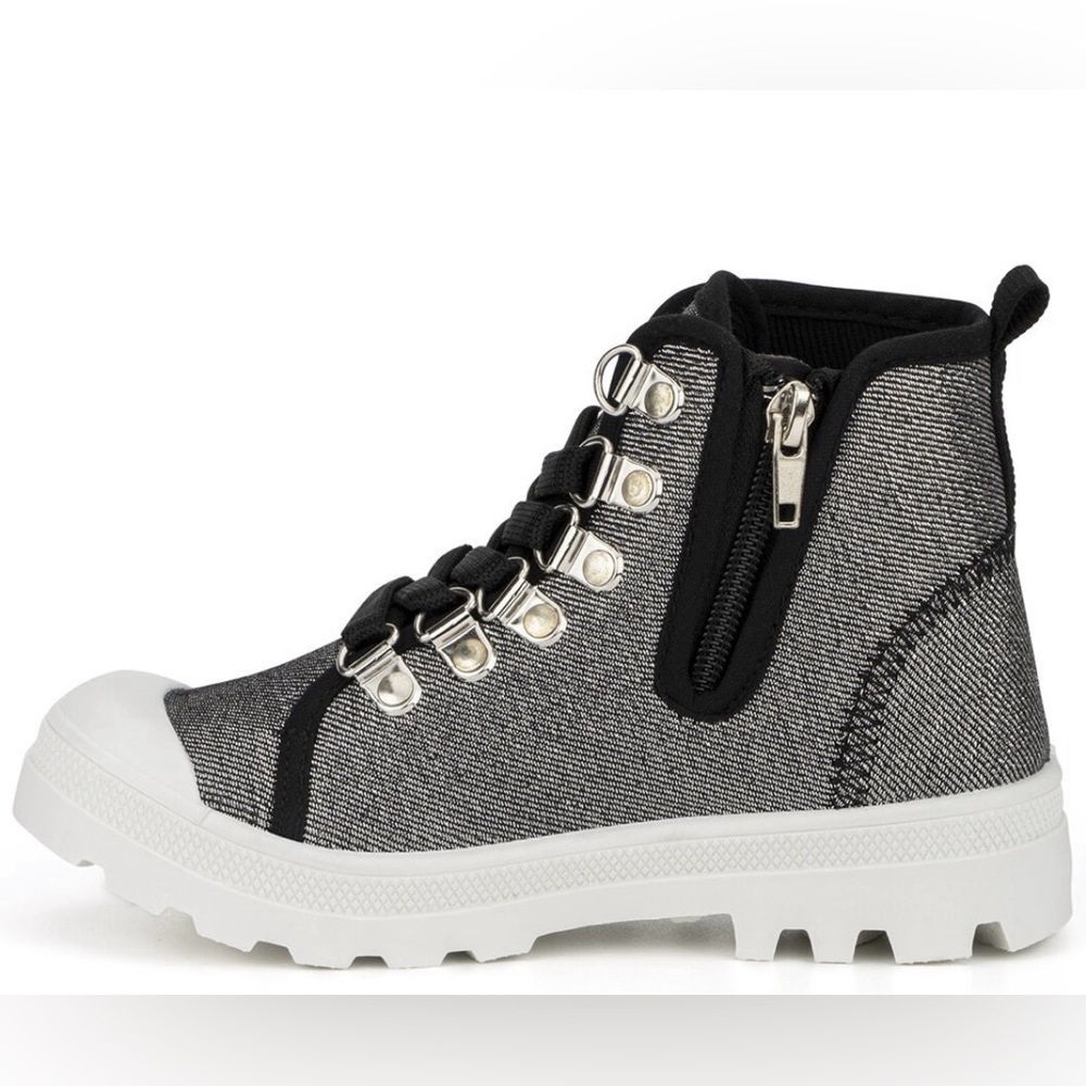 Olivia Miller High Top Sneaker Black